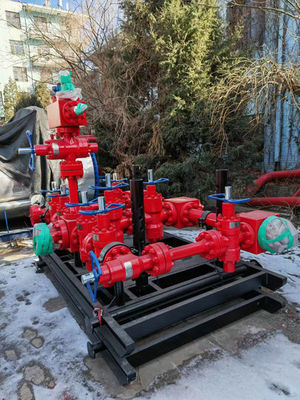 Vielfältigkeits-die Teile der Drosselklappen-3000psi erdrosseln und töten Vielfältigkeit für Erdöl-Ausrüstung