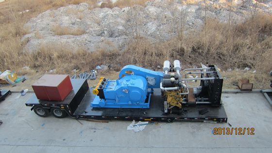 Zylinder-einzelne Aktions-Pumpe 5000psi der Dreiergruppen-W-440 für wohlen Workover