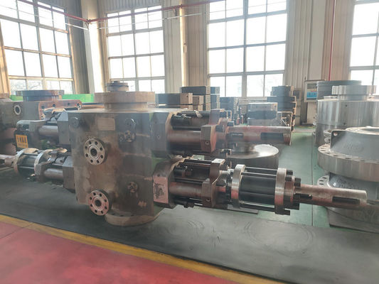 Hydraulisches Doppeltes Ram Bop 4 Zoll-blinde Scher-Ram Bop For Oil Well-Steuerung