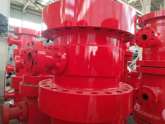 API Standard Tubing Head Spool-Kohlenstoffstahl für Hauptquellen-Erweiterung