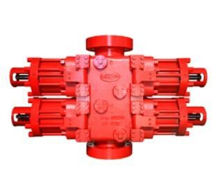 Mpa 70 10000 P-/indoppeltes Ram Bop 7 Zoll formen im Allgemeinen für Brunnenbohrung