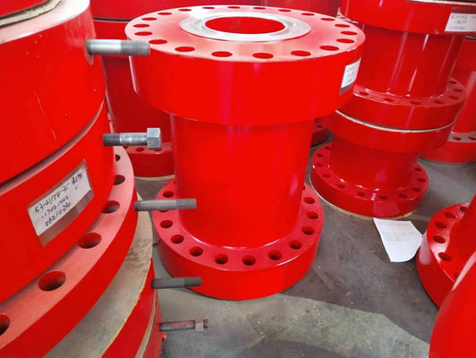 Roter doppelter verzierter Adapter-mechanischer Flansch-Adapter für Ölfeld