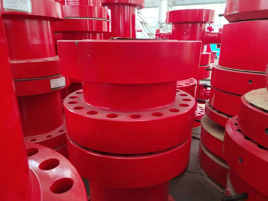 Metalldoppeltes verzierter Adapter-gerillter Adapter-Flansch für Erdölbohrung