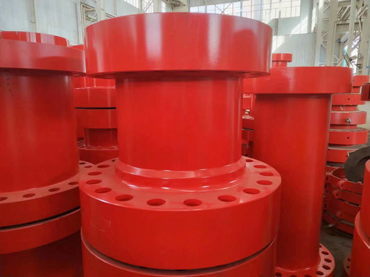 Verzierter Adapter-einfacher sicherer Roheisen-Flansch-Adapter API 6A Doppeltes