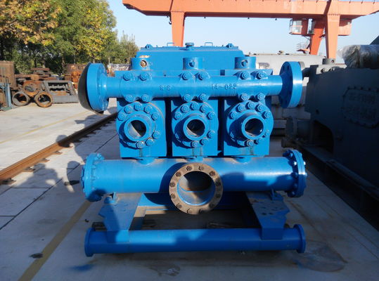 W-446 (500HP) Spülschlamm-Pumpen-dreifacher Zylinder-einzelne Aktions-Pumpe