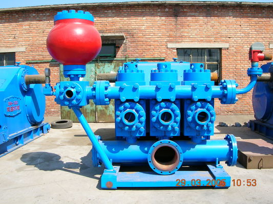 Zylinder-einzelne Aktions-Pumpe 5000psi der Dreiergruppen-W-440 für wohlen Workover