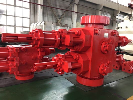 Geschmiedetes doppelte Ram Blowout Preventer With Shear-Kapazitäts-hydraulisches offenes und nah