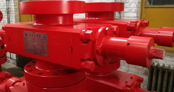 manuell und hydraulisch 7 1/16 &quot; 3000 Psi Single Ram Bop Blowout Präventionssystem