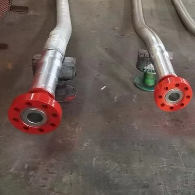3 &quot;900LB Flansch 3 1/2&quot; ID Hochdruck Coflexip Schlauch 5000 Psi Brandschutzschlauch für Ölfeld API 16C