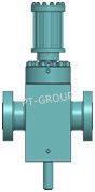API 6A Standard-Hydraulisches Torventil Korrosionsbeständig 4 1/16&quot; 5000psi 10000psi