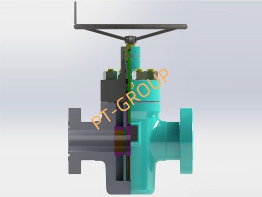 API 6A Manual Gate Valve FC-Serie geeignet für den H2S-Sauerdienst