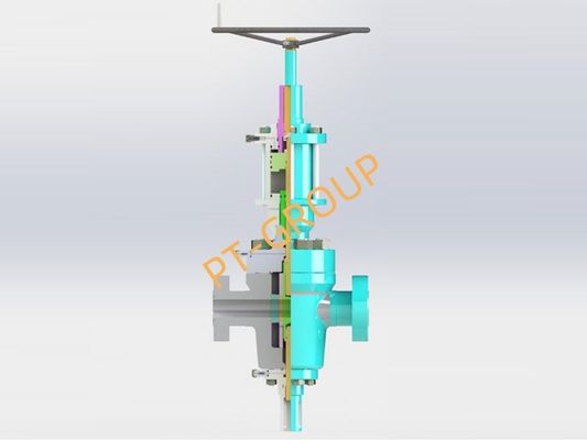 API 6A Hydraulische Torventil FLS-Serie für H2S Sauer Service geeignet für Drosselkollektor und Weihnachtsbaum