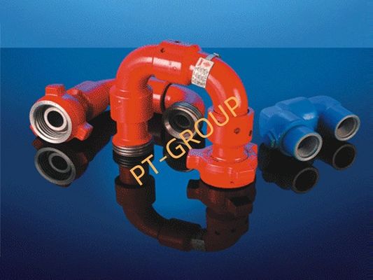 Hochdruckbeweglicher Ellenbogen, Schwenkgewinde 1000psi-2000psi Arbeitsdruck
