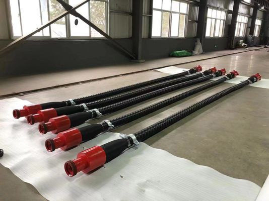 Hochdruckrotationsbohrung Gesamtvulkanisierung Gummi Schlauch API 7K Monogramm Vibrator Rotationsschlauch